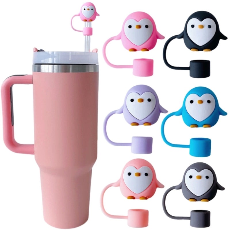 Adorable Penguin Cartoon PVC Keychain | Accessories