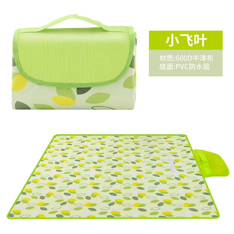 Waterproof Oxford Cloth Picnic Blanket in Solid Pastoral Colors | Outdoor Picnic Accessories