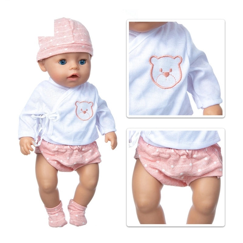 18 Inch American Girl Doll Outfit 4 Piece Set 43cm Baby Doll Clothes|Doll Clothes & Accessories