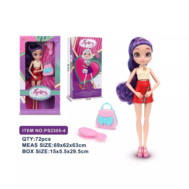 Cute Mini Doll Plastic Toys Set|Kids Toys