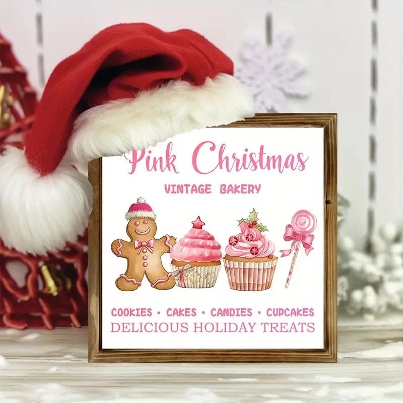 Christmas Santa Snowman Wooden Ornaments Indoor Home Table Decorations|Home Decor