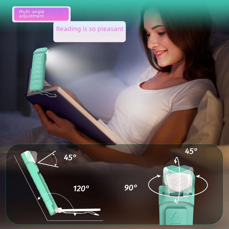Portable USB Clip-On Reading Light Mini Bedside Tablet Book Lamp|Reading Accessories