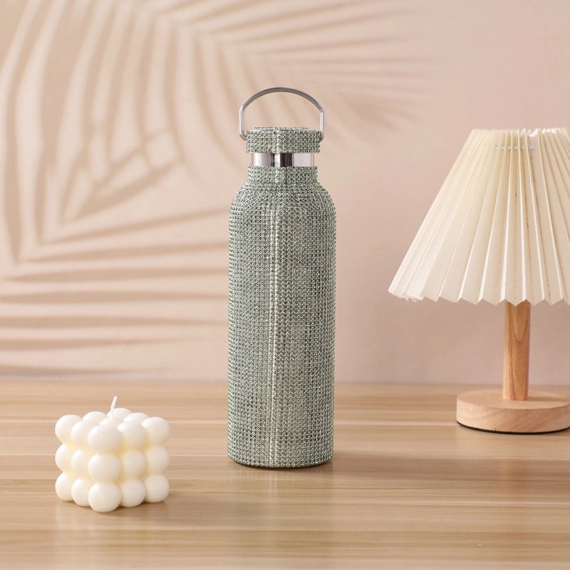 Stainless Steel Water Bottle Single Piece Casual Solid Color | Drinkware & Hydration