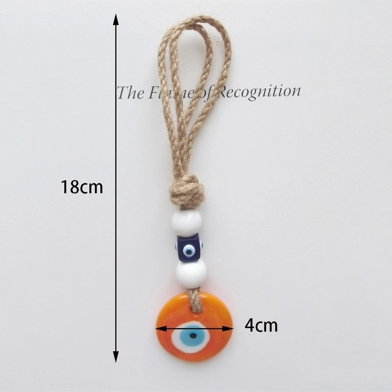 Devil's Eye Heart Glass Pendant Charming Artificial Decoration for Accessories|Jewelry & Accessories