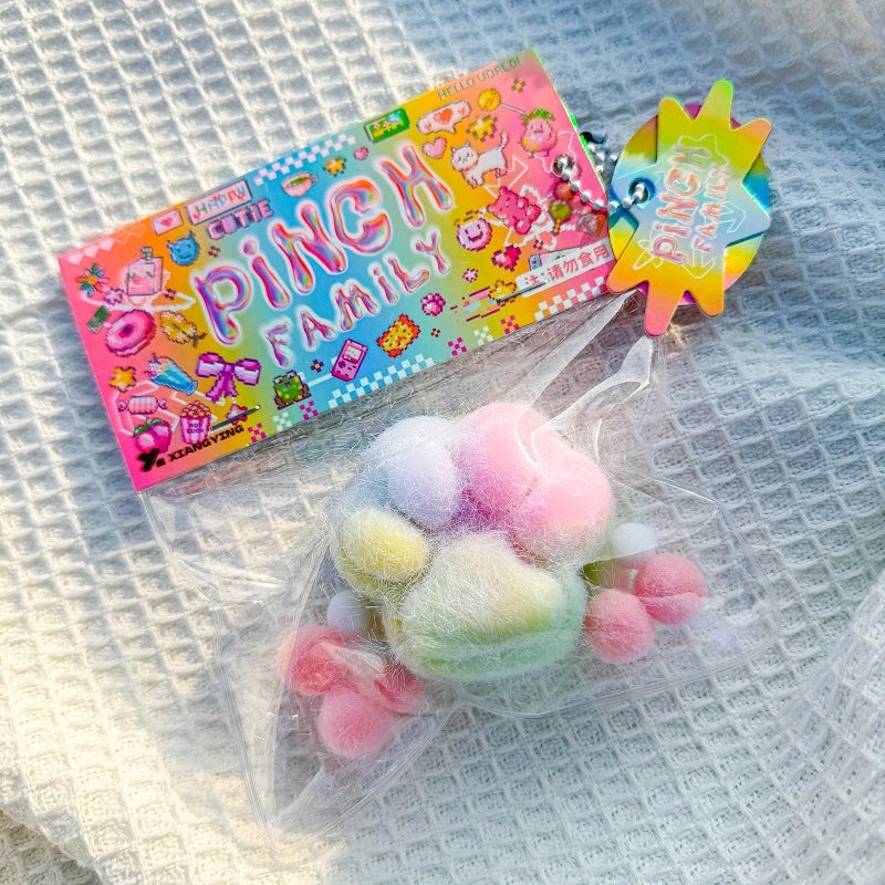 Paw Print Donut Fidget Toys for Stress Relief|Sensory & Fidget Toys