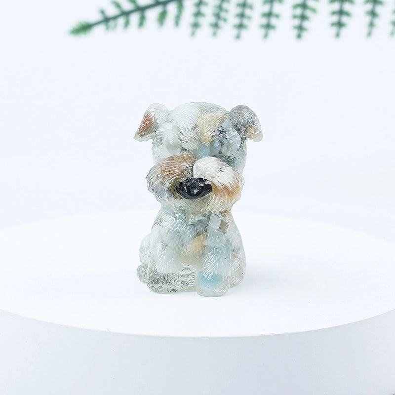Adorable Dog Shaped Crystal Figurines for Home Decor|Decorative Figurines