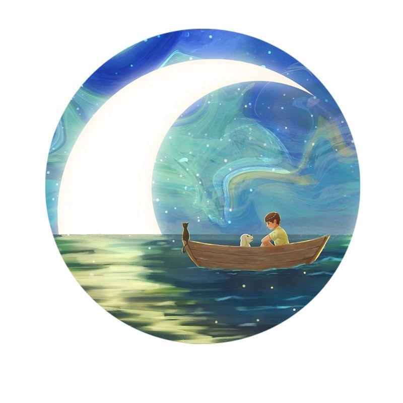 Rechargeable Dimmable Night Light for Student Dorm Bedroom | Home Lighting