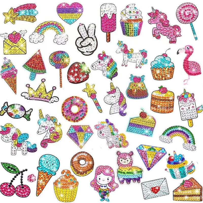 Mermaid DIY Diamond Painting Stickers for Kids | Kids Craft Supplies