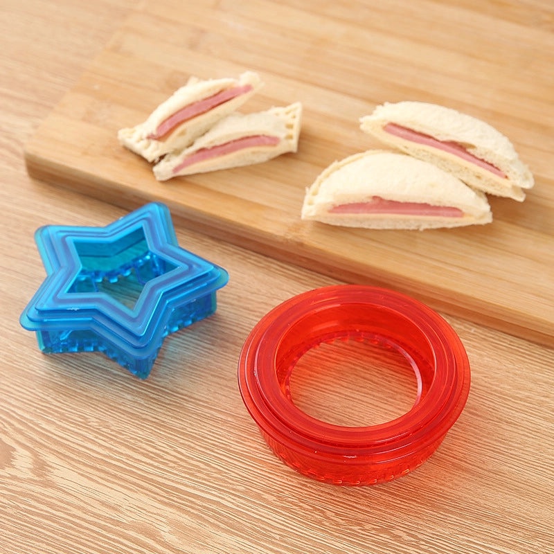 Sandwich Bread Cutter and Sealer Mold for Kids DIY Breakfast | Kitchen Tools and Gadgets