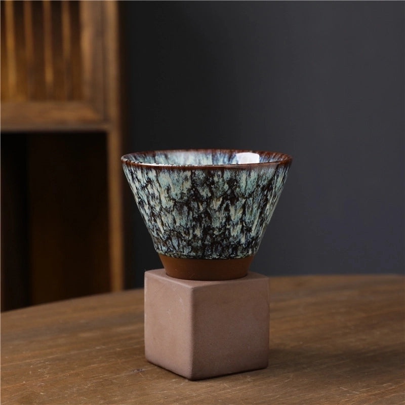 Chinoiserie Style Retro Solid Color Porcelain Water Bottle Single Piece|Home & Kitchen - Drinkware & Barware