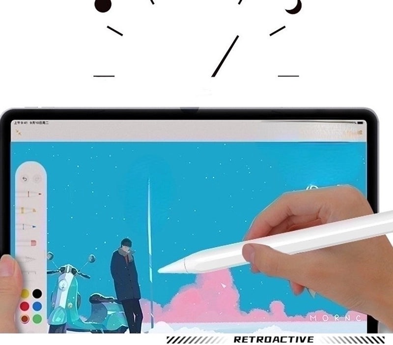 Sleek Solid Color Metal Touch Screen Stylus Pen|Electronics Accessories