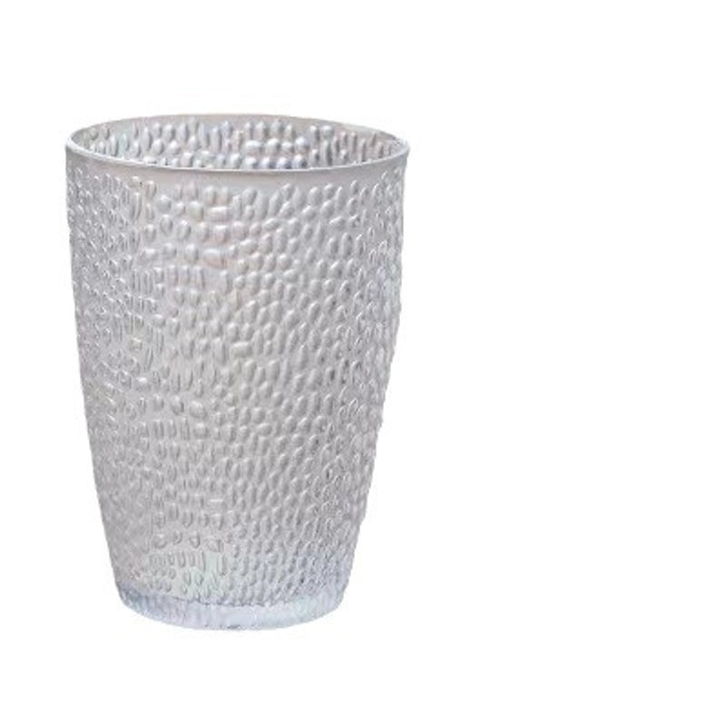 Colorful Vertical Pattern Transparent Acrylic Cup High Temperature Resistant Plastic Raindrop Design|Kitchen & Dining