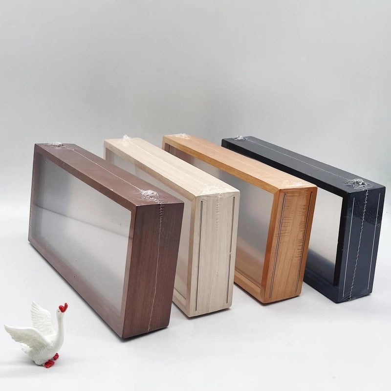 DIY Acrylic Table Frame with Creative Dried Flower and Insect Specimens | Home Decor Frames