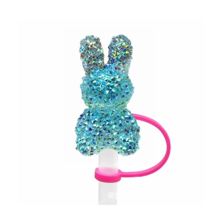 Pastoral Star Fruit Resin Straw Cap, Cute Casual Decorative Silica Gel Cover | Drinkware Accessories