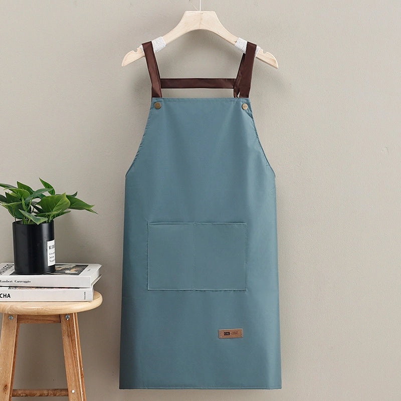 Solid Color PVC Apron for Casual Use 1 Piece | Kitchen Accessories