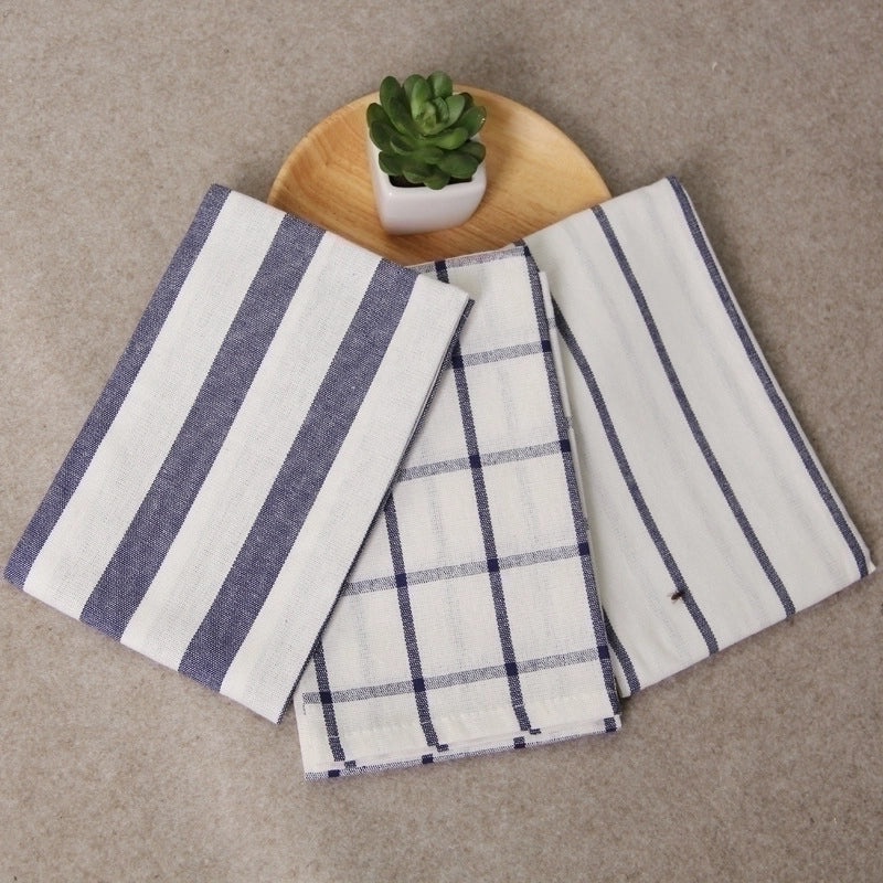 Stylish Cotton Stripe Placemat Single Piece|Home & Kitchen Tableware & Linens