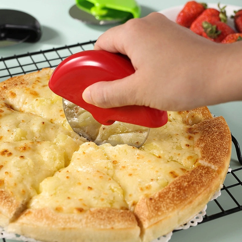 Stainless Steel Pizza Cutter Round Roller for Baking | Kitchen Tools