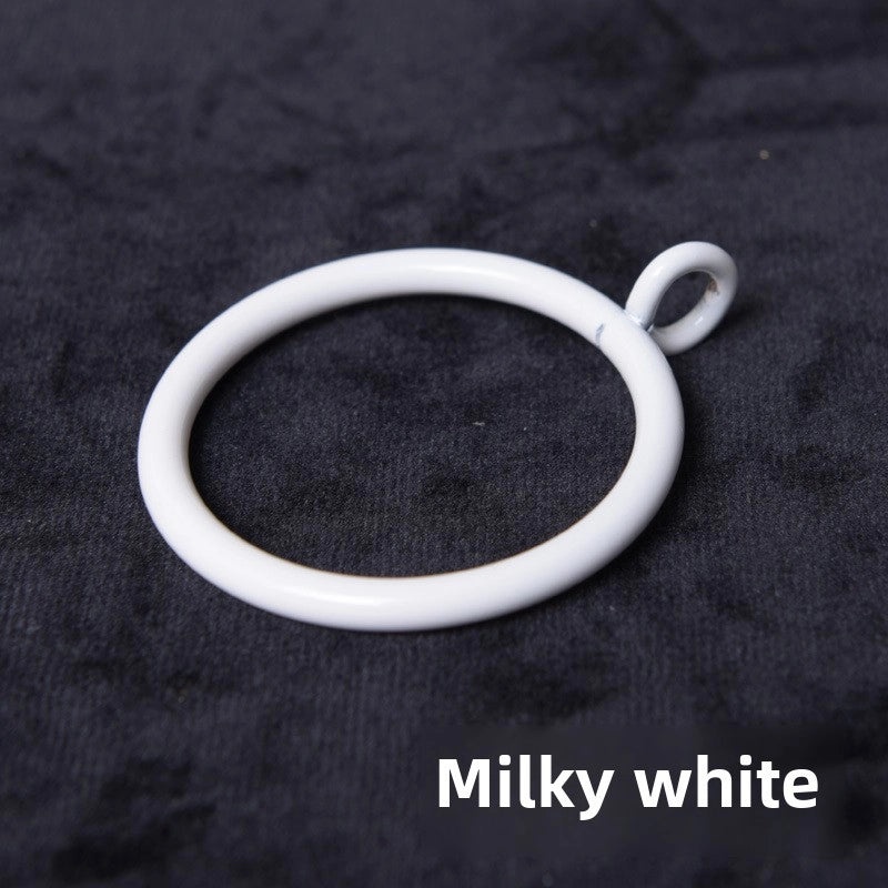 Curtain Hanging Rings with Clips for Roman Rods | Home Decor & Window Treatments