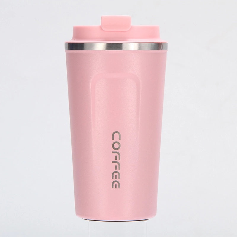 Stylish Letter Stainless Steel Travel Thermos Mug | Drinkware & Travel Accessories