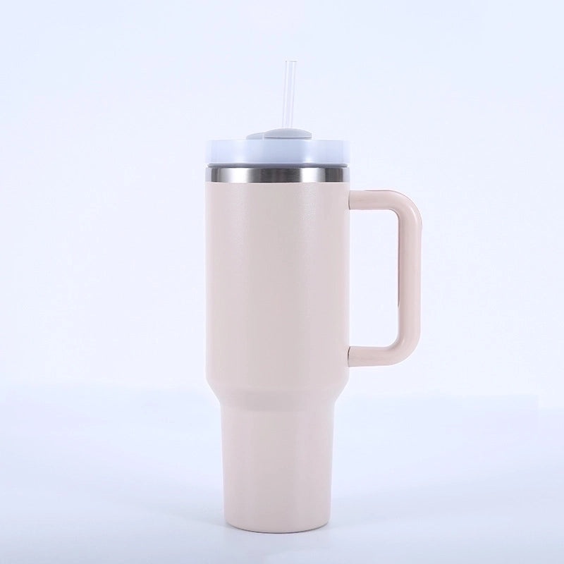 Insulated Stainless Steel Thermos Mug in Solid Colors for Everyday Use|Drinkware & Thermoses