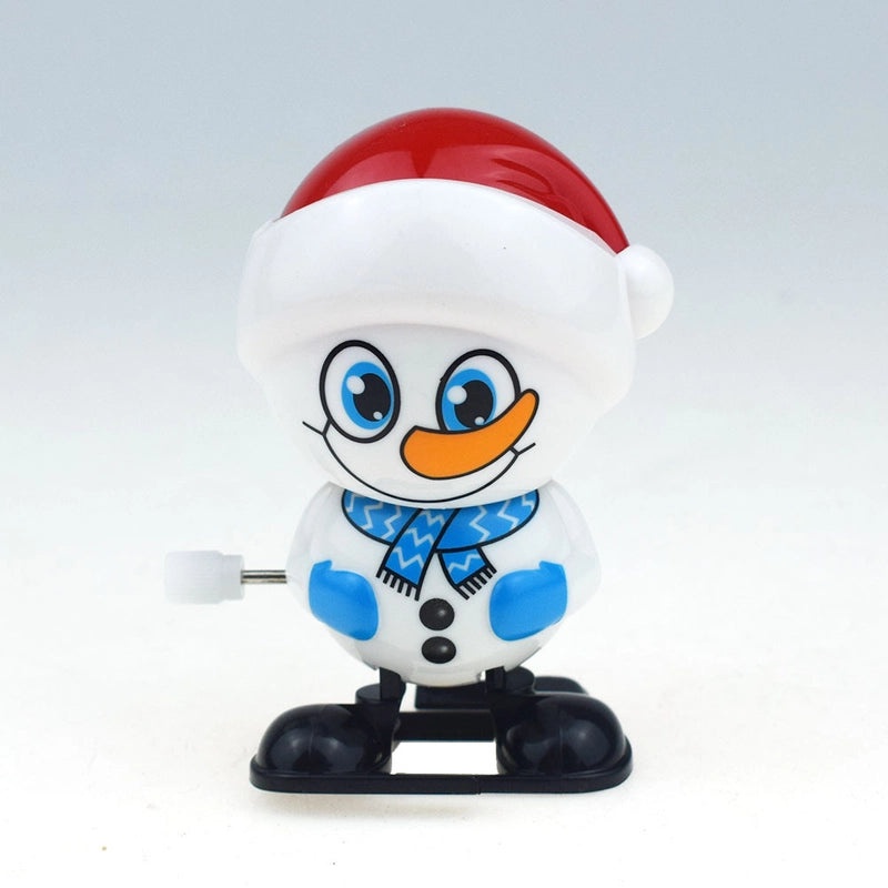 Christmas Coil Toy Set Snowman Santa Elk Cookie Doll Chain | Holiday Decorations