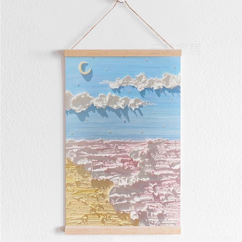 Serene Floral Countryside Wall Decor | Home & Living - Wall Art