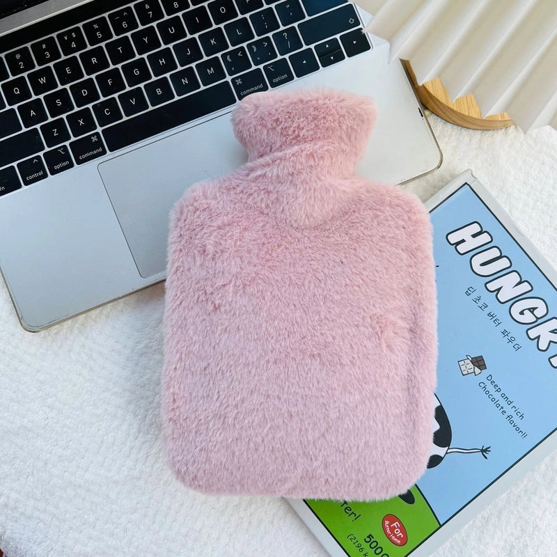 Korean Style Large Plush Rabbit Hot Water Bag PVC Injection Warm Hand Compress Hot Sale|Home & Living/Heating Pads & Compresses