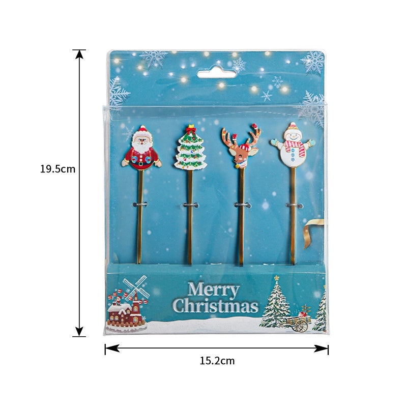 Festive Cartoon Stainless Steel Cutlery Set|Kitchen & Dining