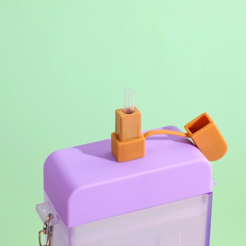 Cute Cartoon Solid Color Silicone Water Bottles for Casual Use|Home & Living Accessories