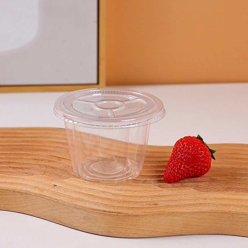 Disposable Ice Powder Bowl with Lid | Commercial Disposable Dessert Packaging