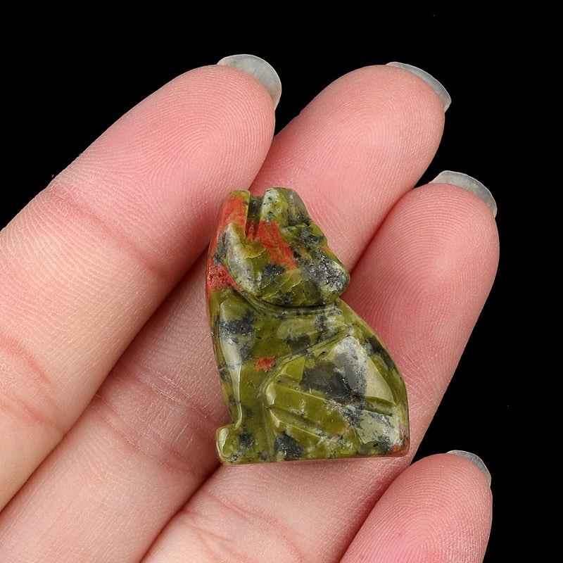 Minimalist Natural Agate Stone Animal Figurines Crystal Home Decor|Home Decor & Accessories