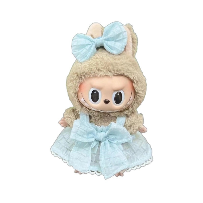 Cute 17cm Vinyl Plush Doll Clothes Set | Doll Clothes Accessories
