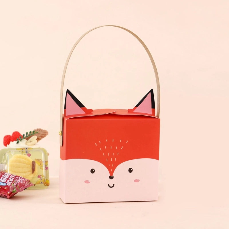 Adorable Animal-Themed Paper Gift Bags for Birthday Party Wrapping Supplies|Gift Wrap & Party Supplies