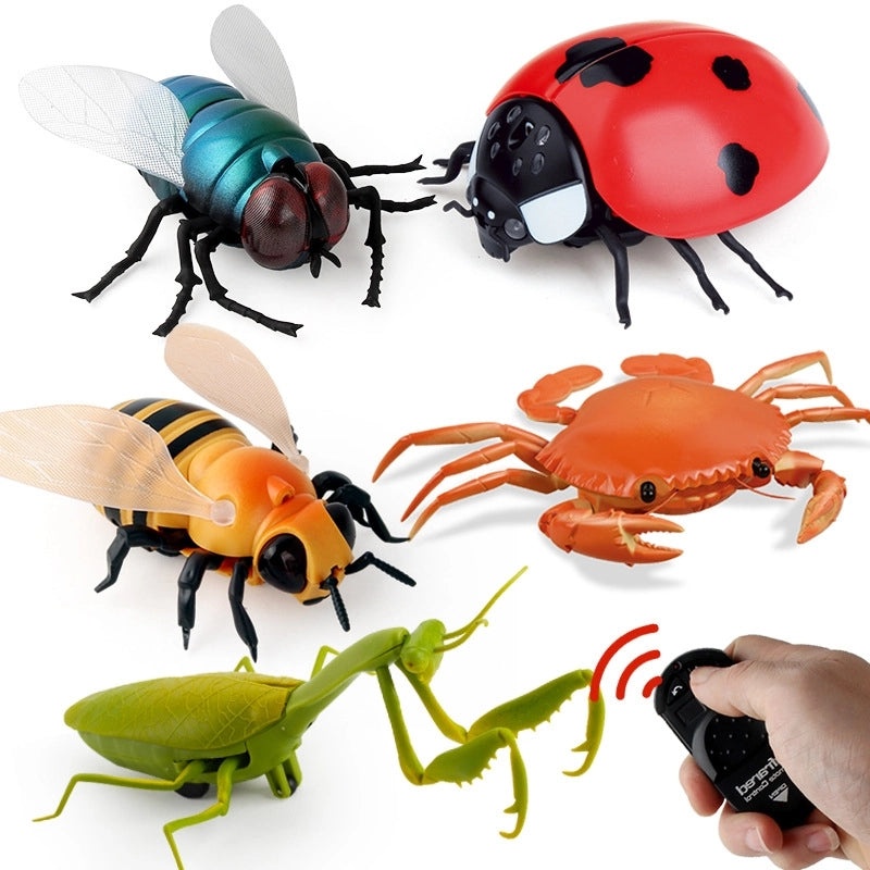 Infrared Remote Control Insect Toy Fly Bee Ladybug Electronic Pet Trick Creative Simulation|Electronic Toys & Gadgets