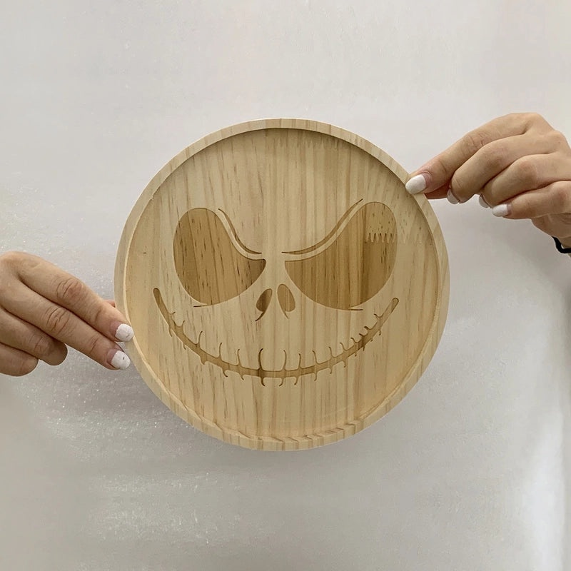 Halloween Pumpkin Skull Wooden Decorations for Party|Halloween Party Decorations