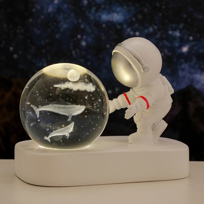 Astronaut Starry Night Light for Office Desk Luminous Decorative Lamp Unique Birthday New Year Gift|Home Decor Lighting