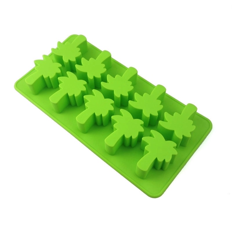 Adorable Cactus Coconut Palm Pineapple Silicone Ice Mold Tray|Kitchen & Dining Accessories