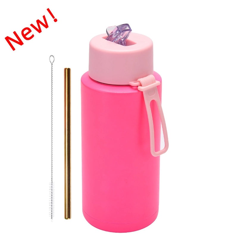 Insulated Stainless Steel Thermos Mug in Solid Colors for Everyday Use|Drinkware & Thermoses