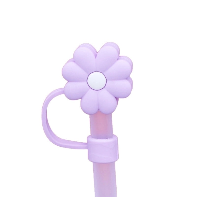 Adorable Floral PVC Drinking Straw|Drinkware & Bar Accessories
