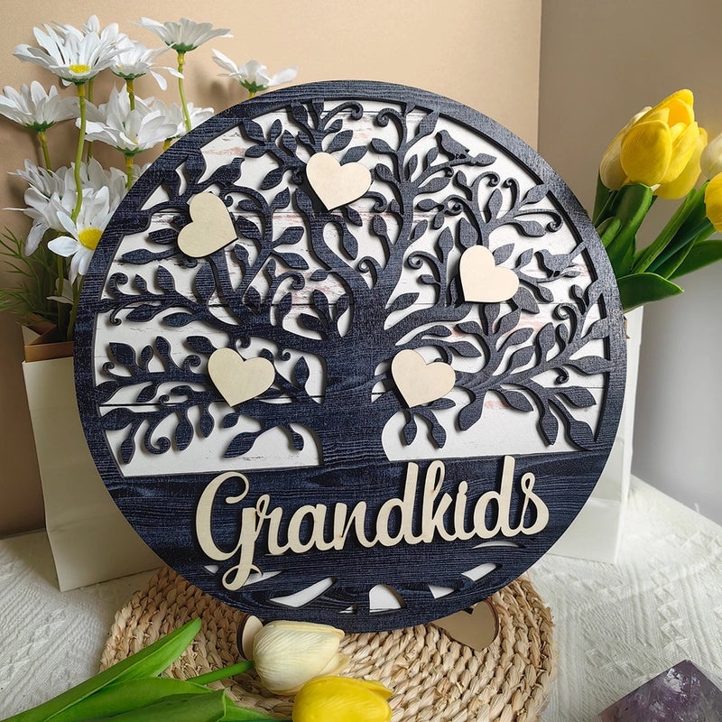 Elegant Wooden Letter Ornaments for Mother's Day | Home Decor & Gifts