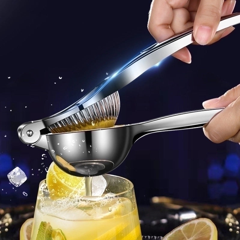 Stainless Steel Juicer, Classic Solid Color Design, Durable and Easy to Use, 1 Piece | Kitchen Appliances