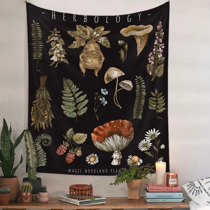 Stylish Floral Polyester Wall Hanging Tapestry|Home Decor & Wall Art