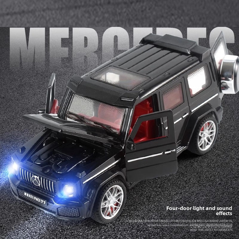 Children's ELFA Car Model Toy with Light, Music, Open Doors, Inertia Simulation | Kids' Toys & Models