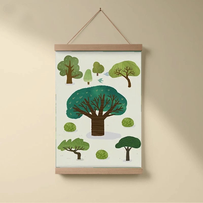 Rustic Letter Tree Wall Decor | Wall Art