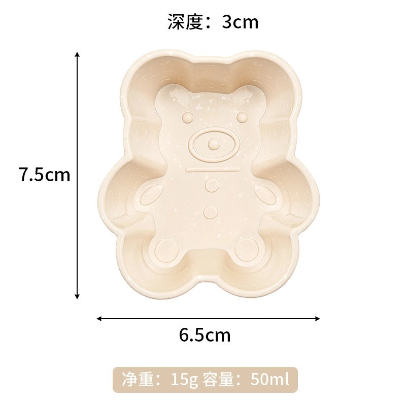 Silicone Egg Tart Baking Cups Non-Stick Thickened Steamed Rice Cake Mold Easy Demoulding and Cleaning|Bakeware & Kitchen Tools