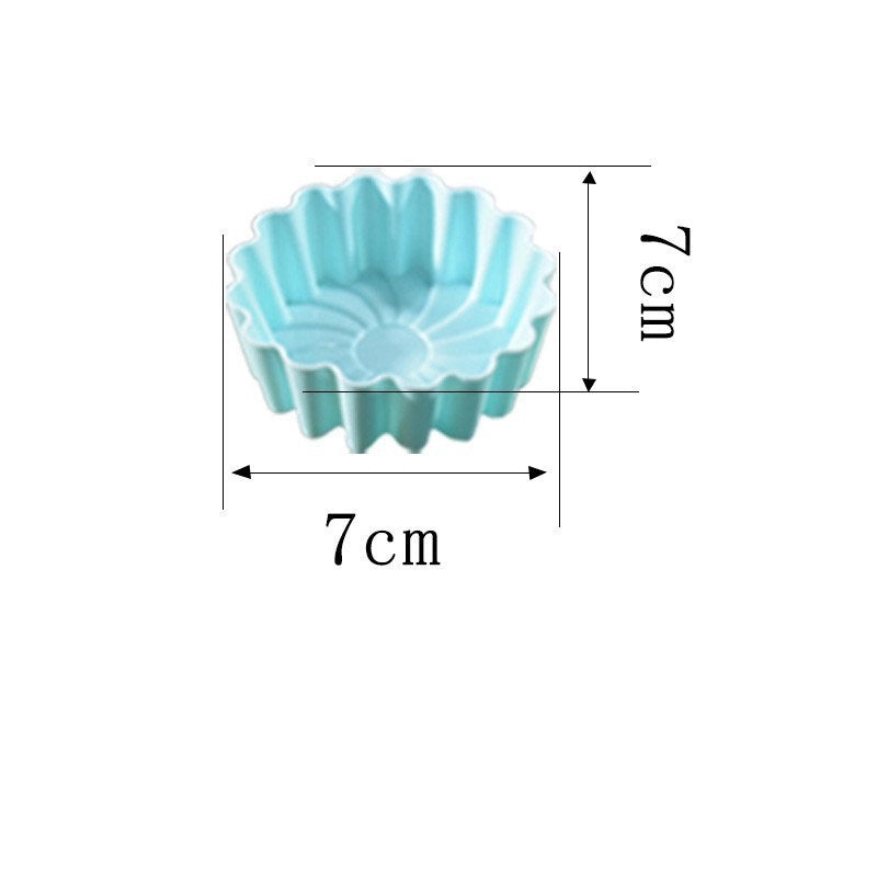 Red Heart Flower Silicone Cake Mold for Kitchen Baking | Kitchen & Baking Tools