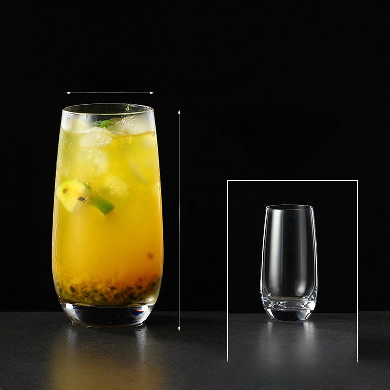 Large Capacity Glass Juice Cup for Milk Tea Mojito Cocktail Bars | Drinkware & Glassware