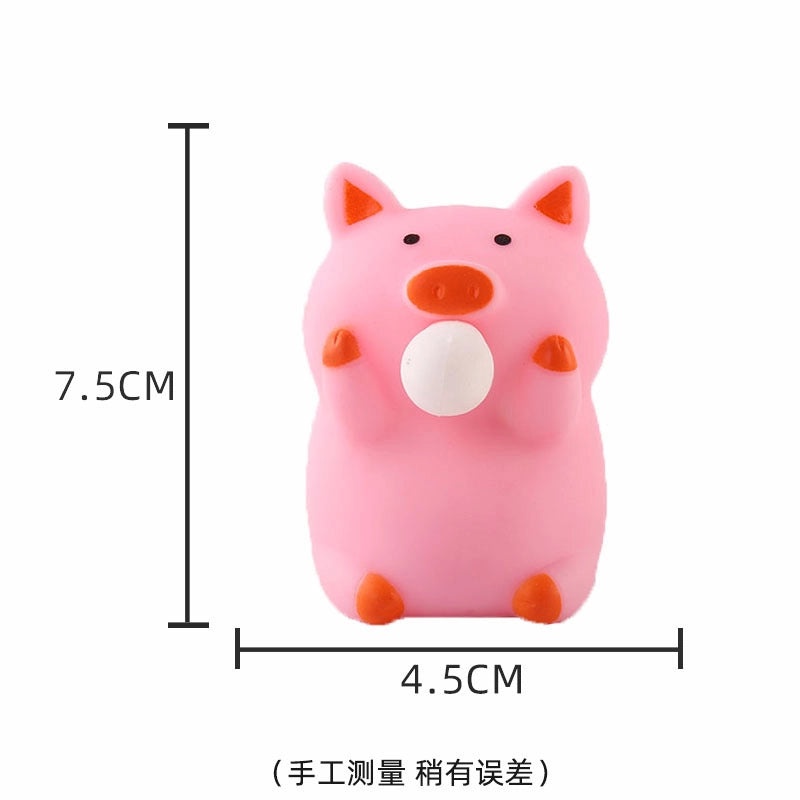 Christmas Squishy Animal Toys Santa Claus Snowman Soft PVC TPR Stress Relief Gifts|Squishy Toys & Stress Relief