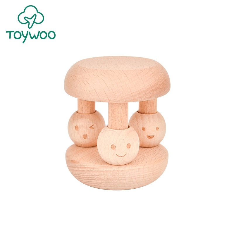 Wooden Hand Rattles Set of 4 Infant Musical Toys Early Learning Baby Toys | Baby & Toddler Toys
