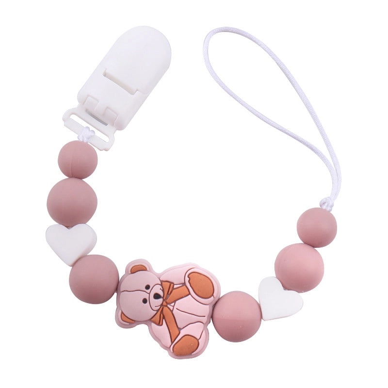 Adorable Bear Silicone Baby Accessories | Baby Products